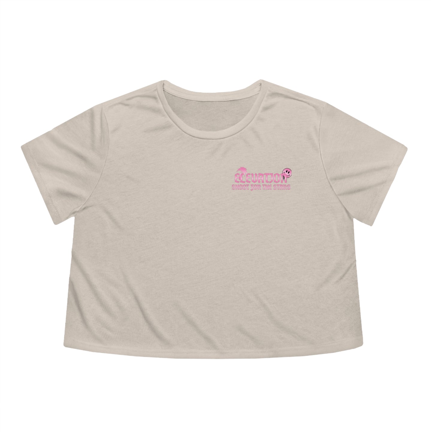 Women's Flowy elevation Cropped Tee