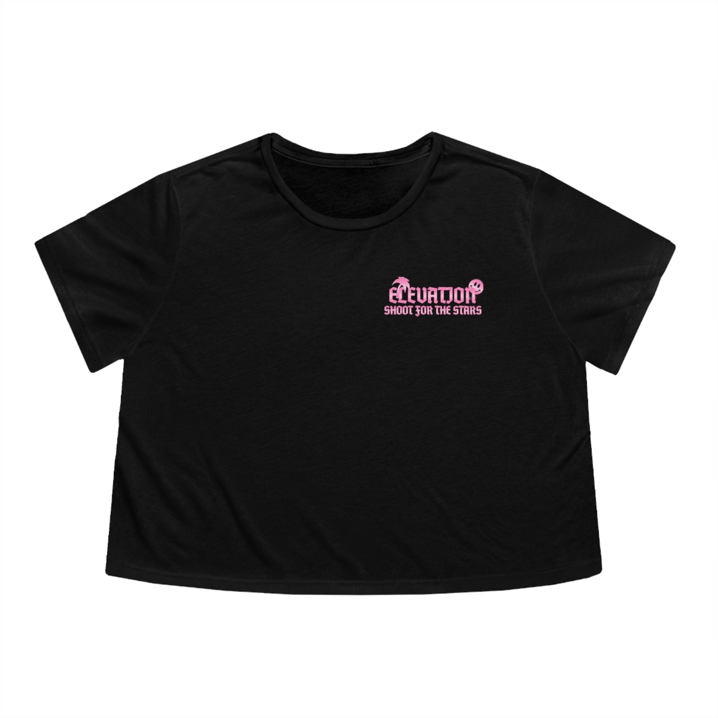 Women's Flowy elevation Cropped Tee
