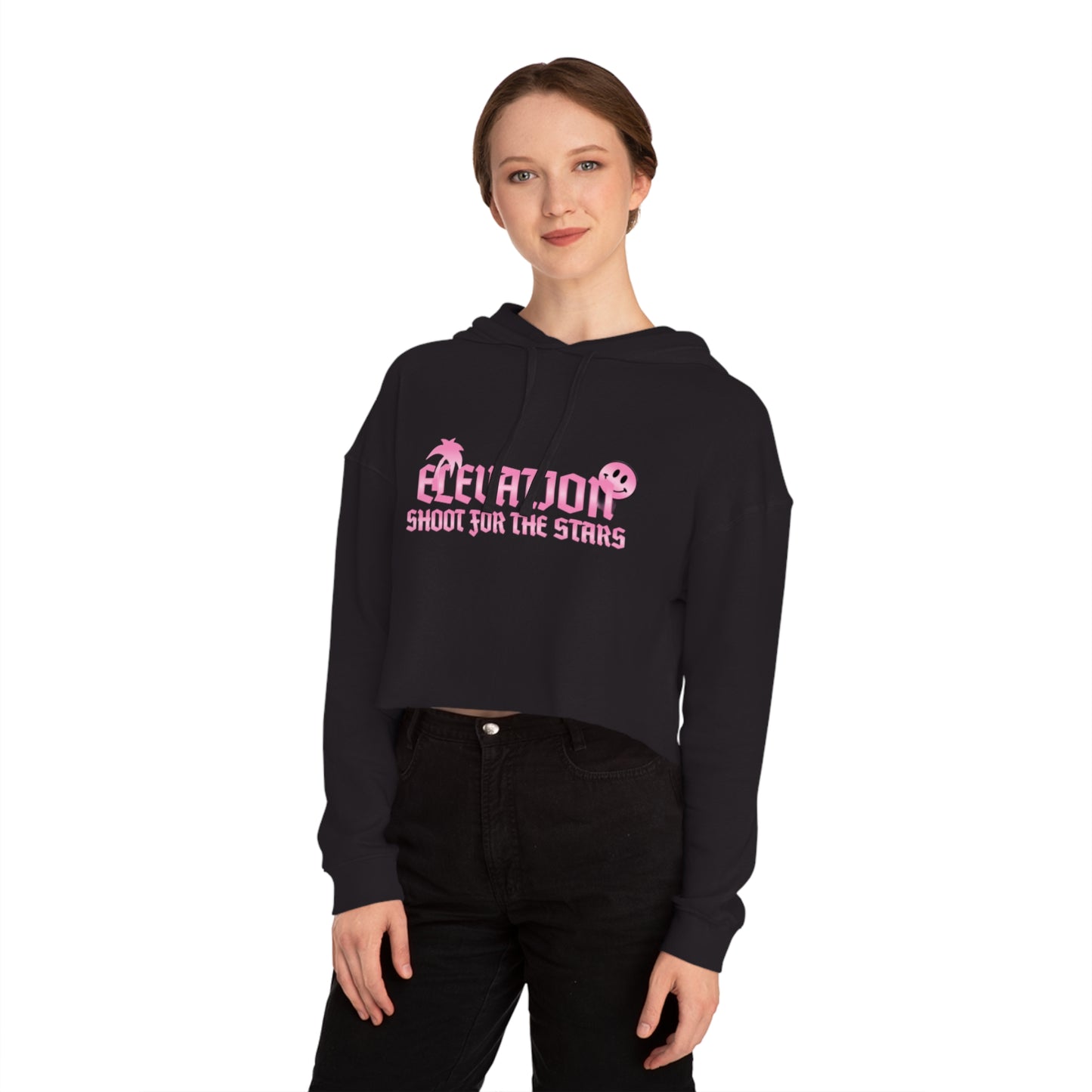 Women’s Cropped Elevation Hooded Sweatshirt