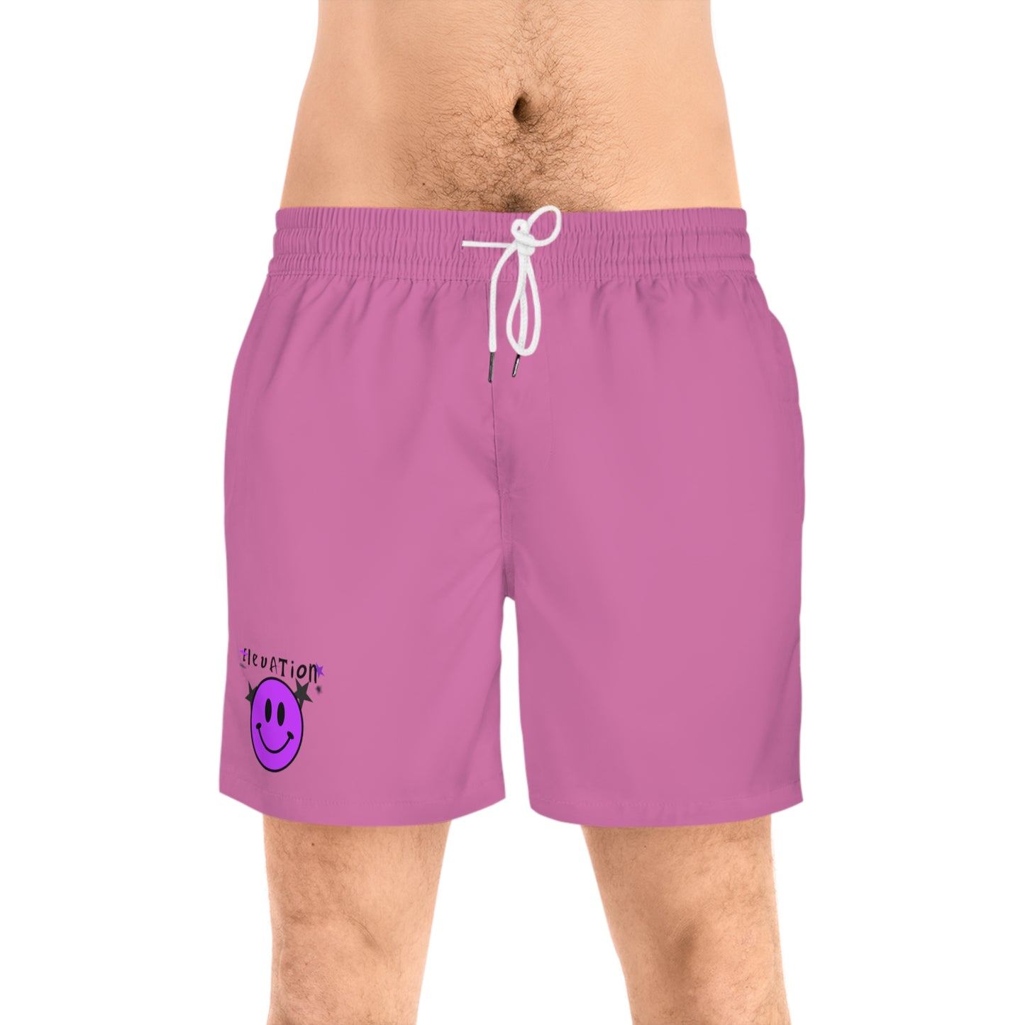 Men's Mid-Length Smiley face shorts