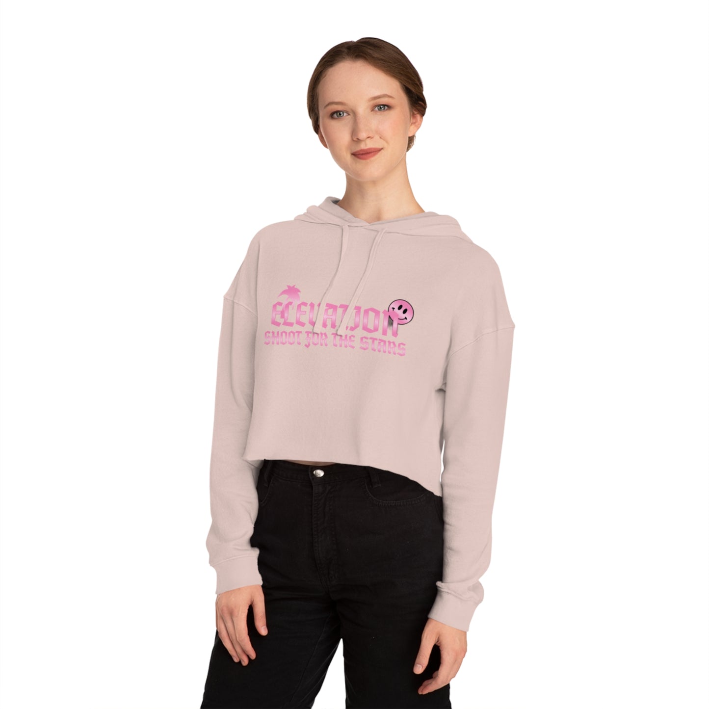 Women’s Cropped Elevation Hooded Sweatshirt